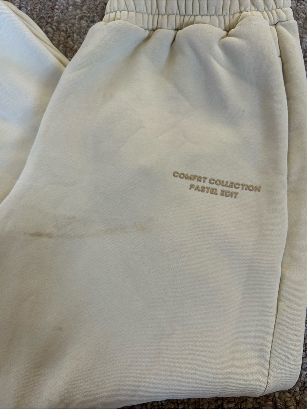 Comfrt Pastel Edit Fleece Joggers Sweatpants - Picture 3 of 6